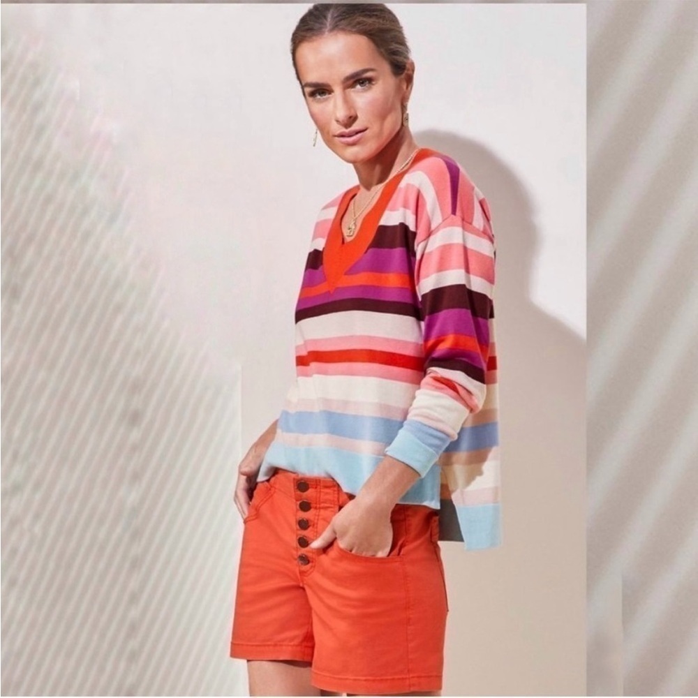 Cabi Sweet Tooth Striped Sweater
